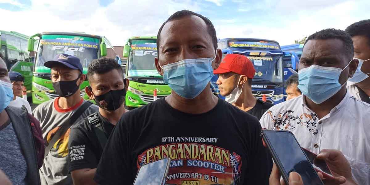 puluhan-driver-sewaan-kemenhub-siap-antar-jemput-kontingen-pon-di-timika